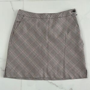 EP Pro Sports Plaid Skirt/Shorts Gray/Brown/Pink Size 6